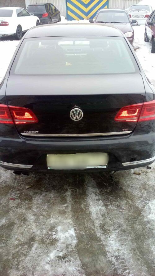 Volkswagen фото после удаления вмятины